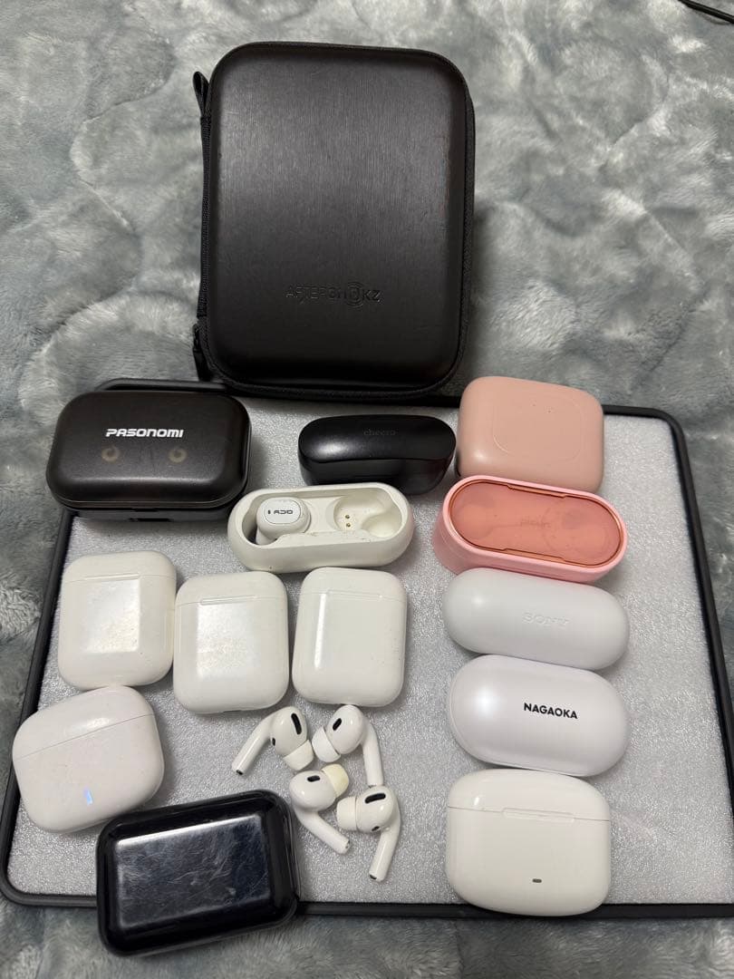 ジャンク品　ワイヤレスイヤホンセット（複数モデル）