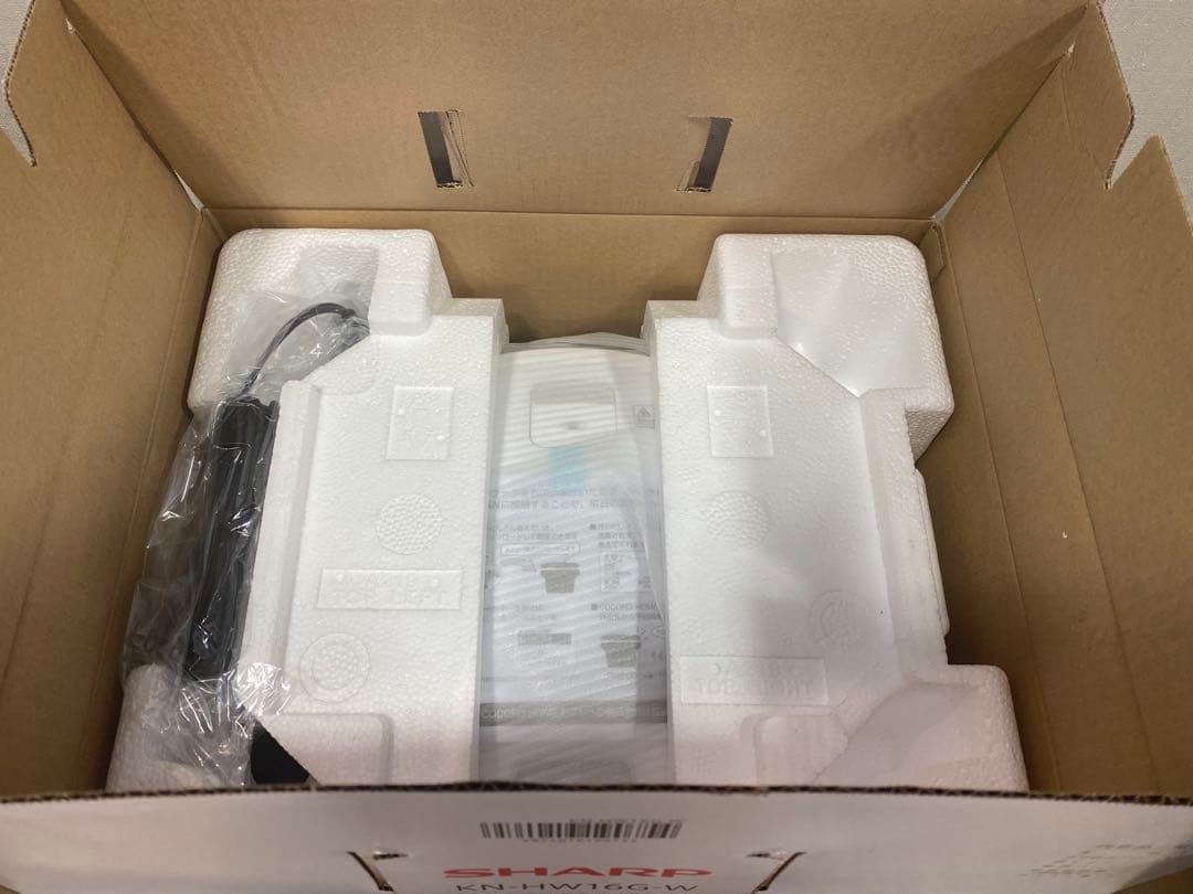 ✴️即購入不可コメント必須 SHARP KN-HW16G-W 電気圧力鍋