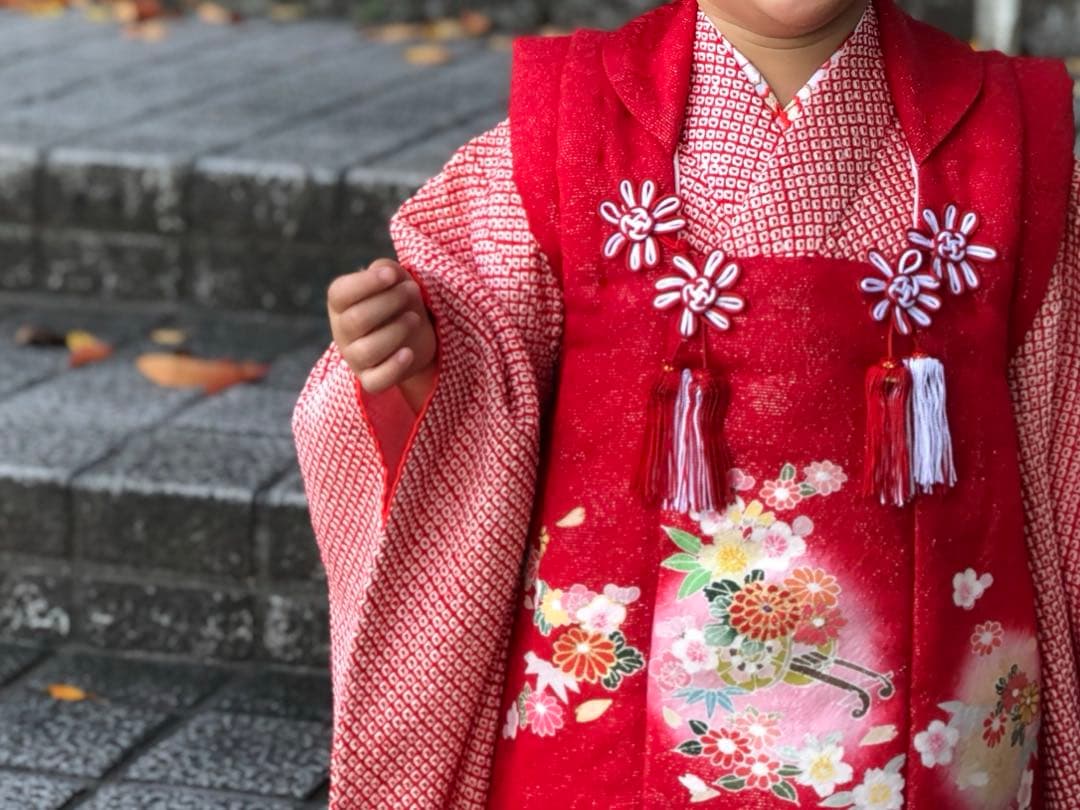 七五三　被布　女の子　日本製　正絹