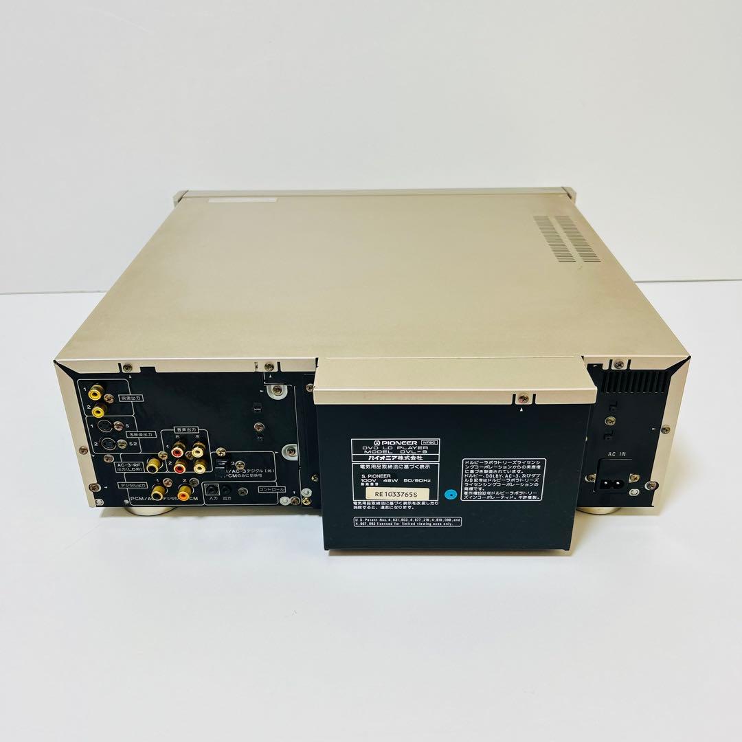【美品】Pioneer DVD/LDプレーヤー DVL-919