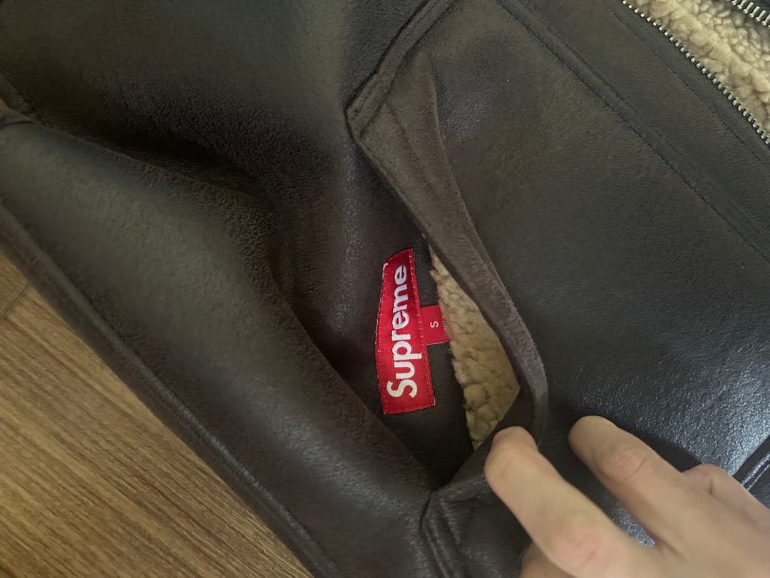 Supreme Faux Shearling Work Vest S ベスト