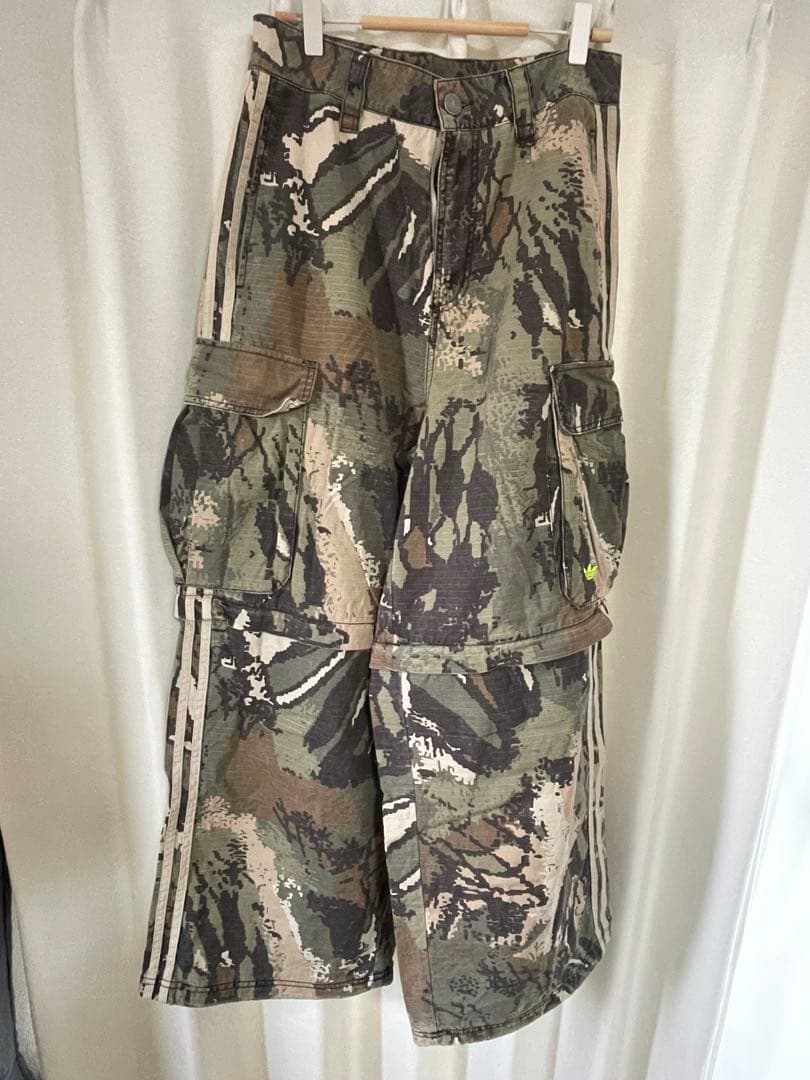 【正規品】 adidas ジップオフ・カーゴ・パンツ　M