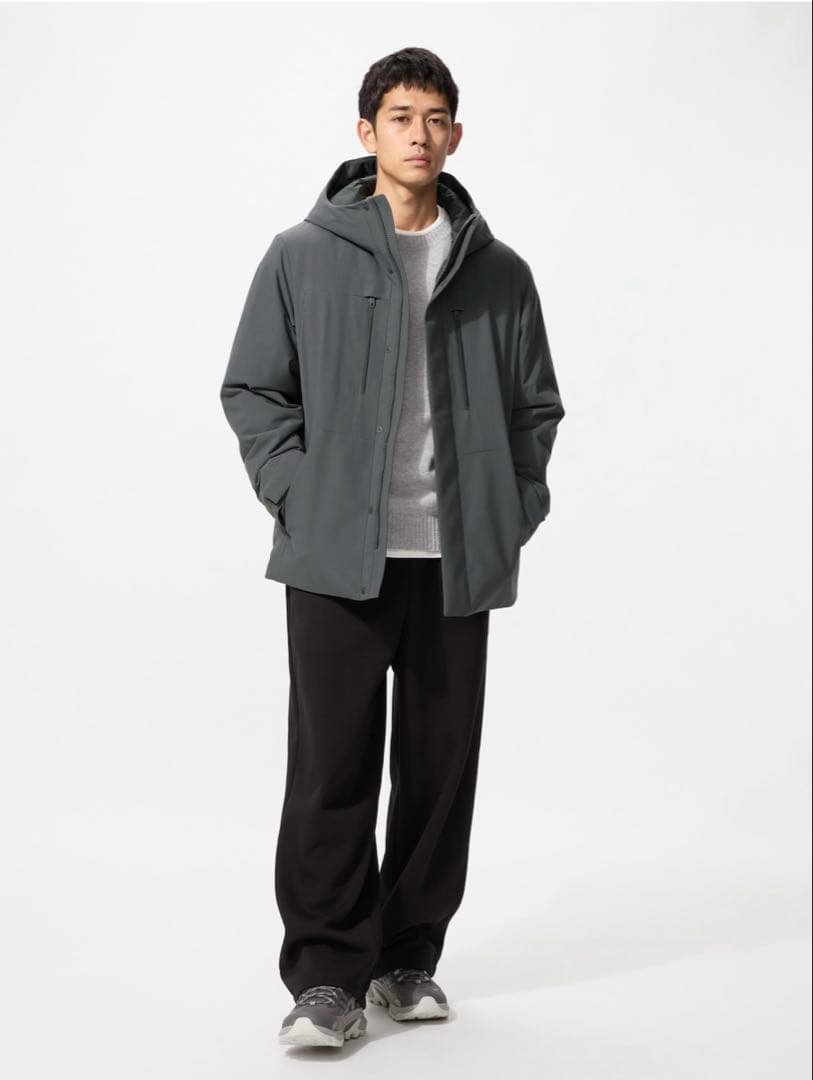 【UNIQLO】ハイブリッドダウンパーカ