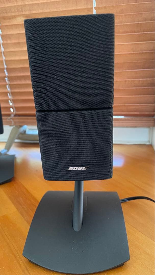 【BOSE】AM-5Ⅲダブルキューブサテライトスピーカー 専用スタンド付き