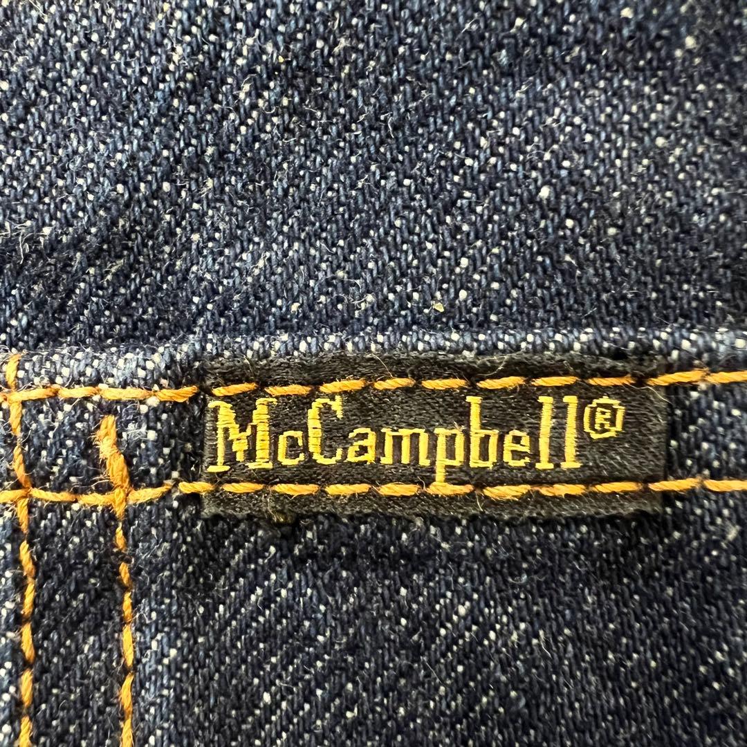 イチロー⭐️７０ｓ　レアブランド⭐️McCampbell オーバーオール　Ｌ