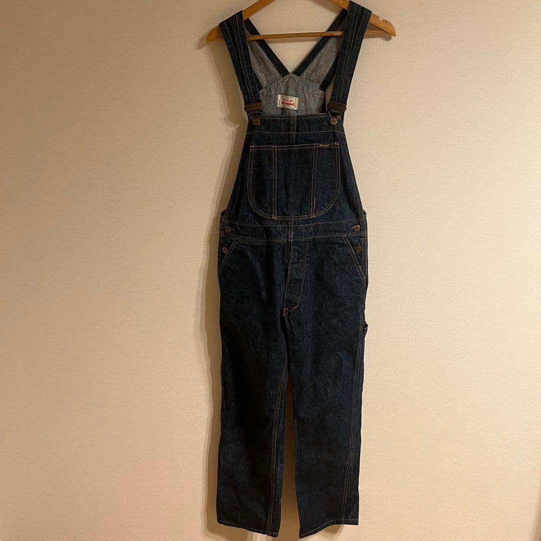 イチロー⭐️７０ｓ　レアブランド⭐️McCampbell オーバーオール　Ｌ