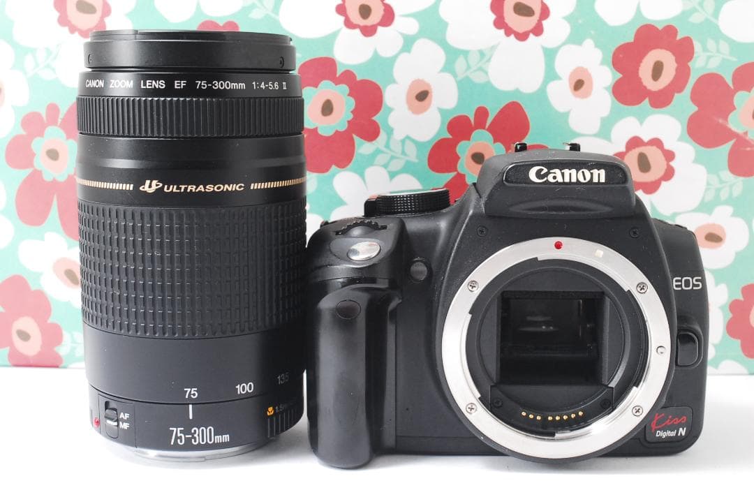 ❤初心者にオススメ❤Canon kiss N❤スマホに転送❤超望遠レンズ❤