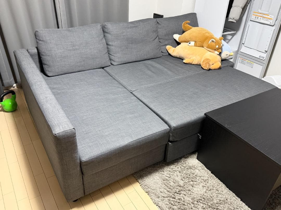 [直接引取限定・大阪市] IKEA FRIHETEN 3人用ソファベッド