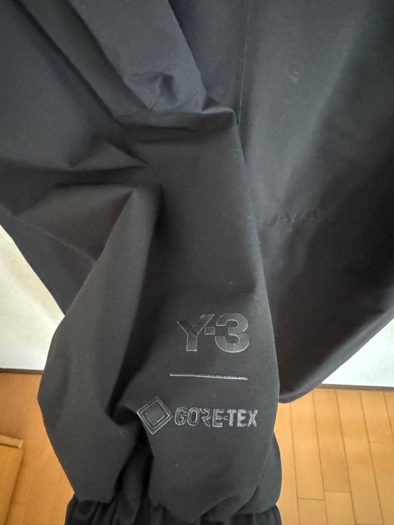 Y-3 GORE-TEX ブラック ロングコート