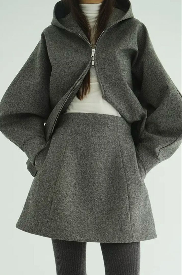 m*o様 値下げCLANE CONSTRUCTIVE MINI SKIRT (M