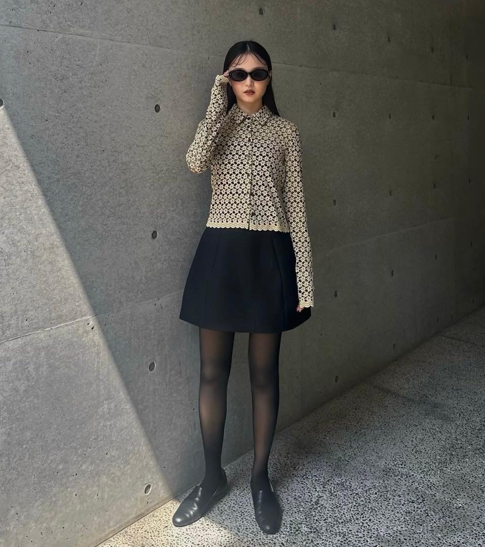 m*o様 値下げCLANE CONSTRUCTIVE MINI SKIRT (M