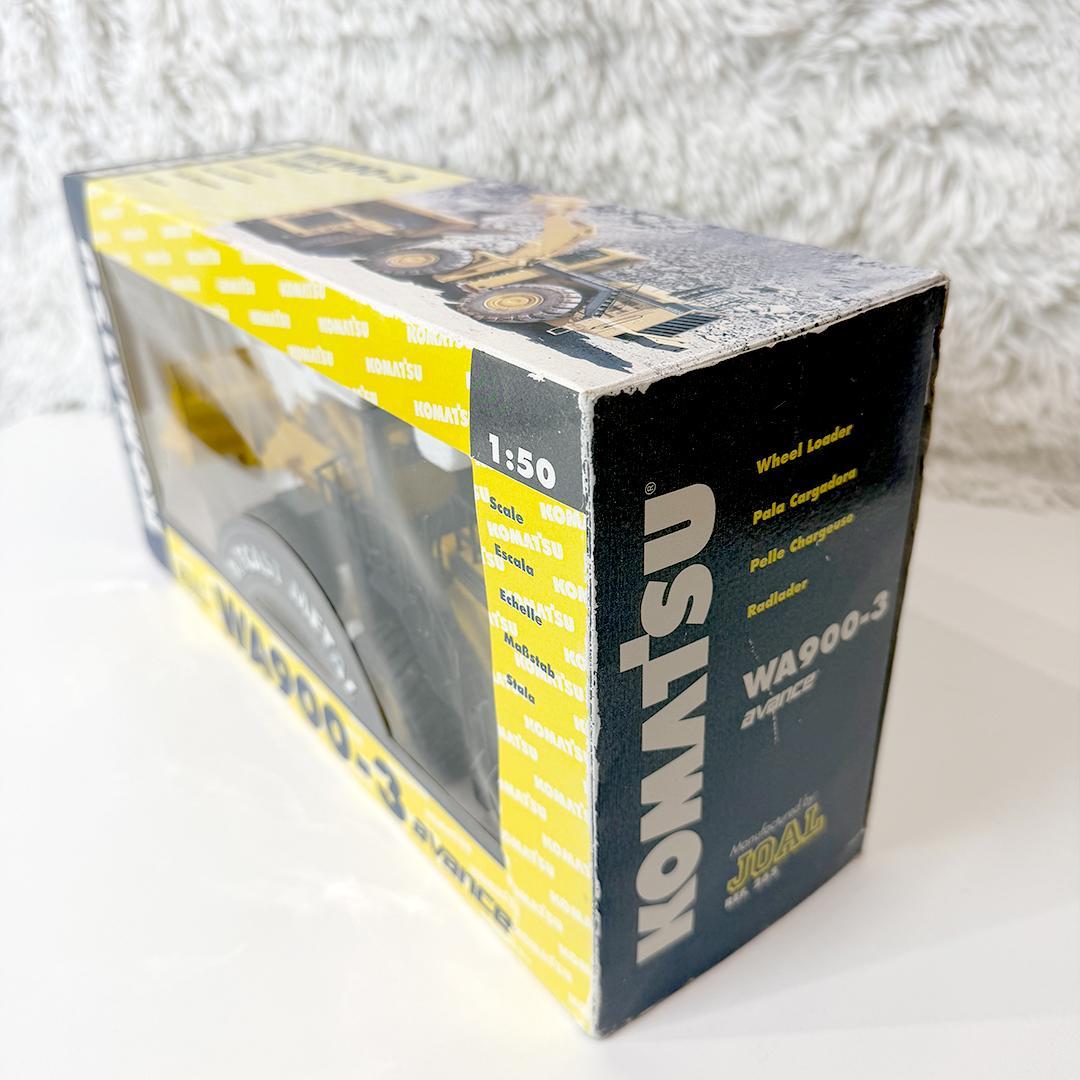 希少 JOAL KOMATSU WA900-3 ホイールローダー 1/50