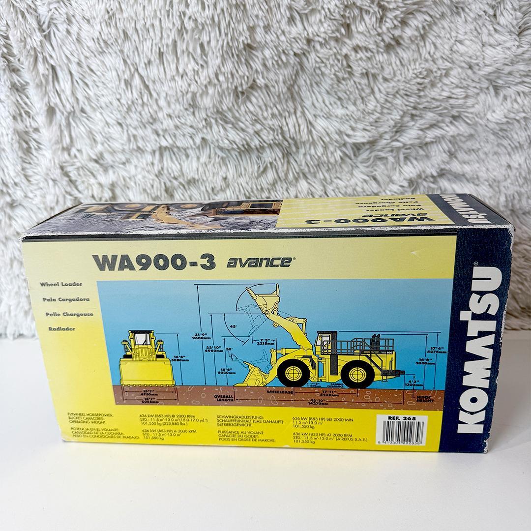希少 JOAL KOMATSU WA900-3 ホイールローダー 1/50