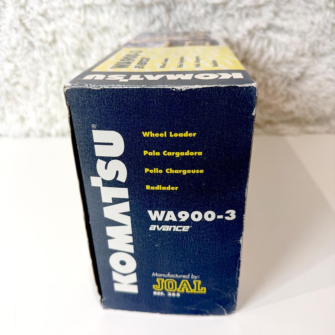希少 JOAL KOMATSU WA900-3 ホイールローダー 1/50