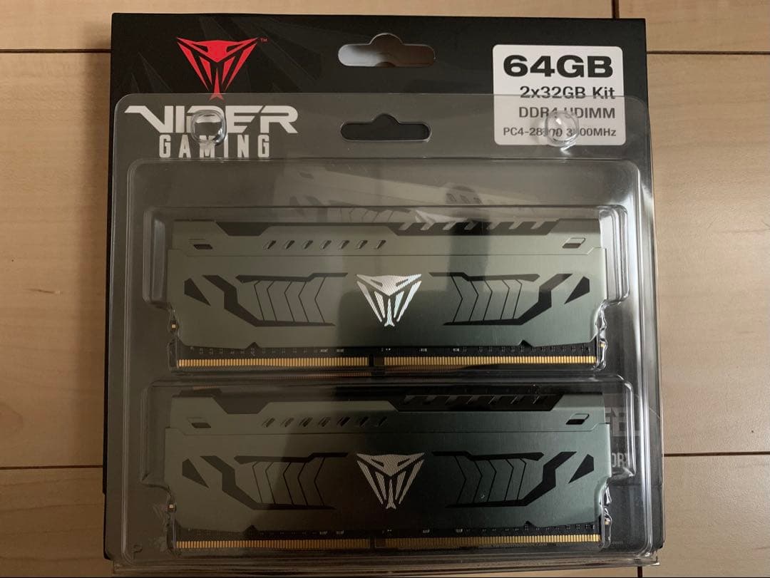 Viper Steel 64GB DDR4メモリーキット