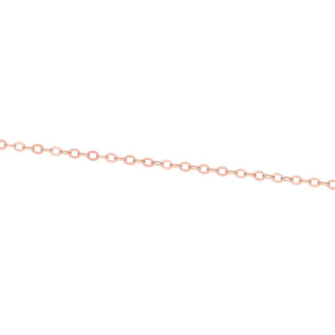 K10ピンクゴールドネックレス（40cm）