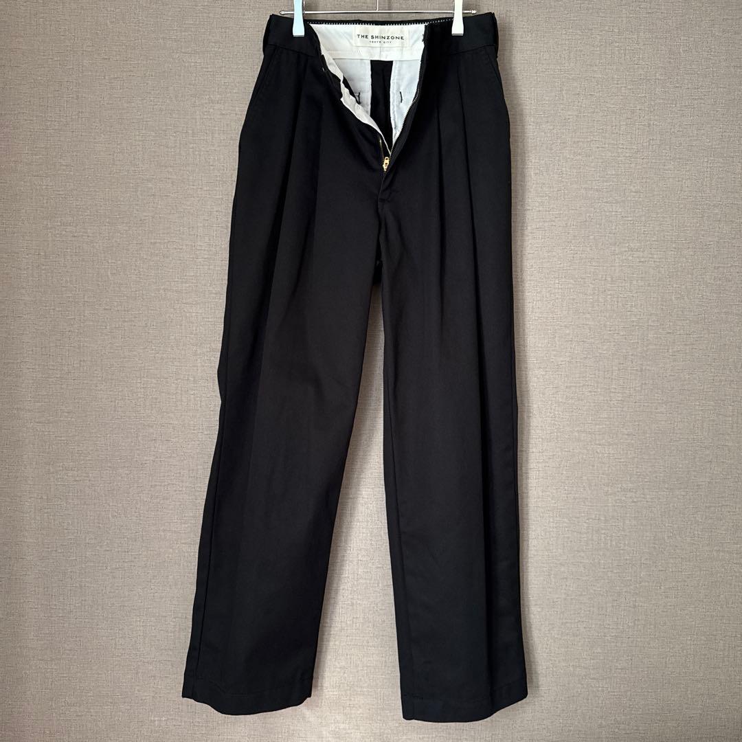 THE SHINZONE TOMBOY PANTS WOMEN 36 黒