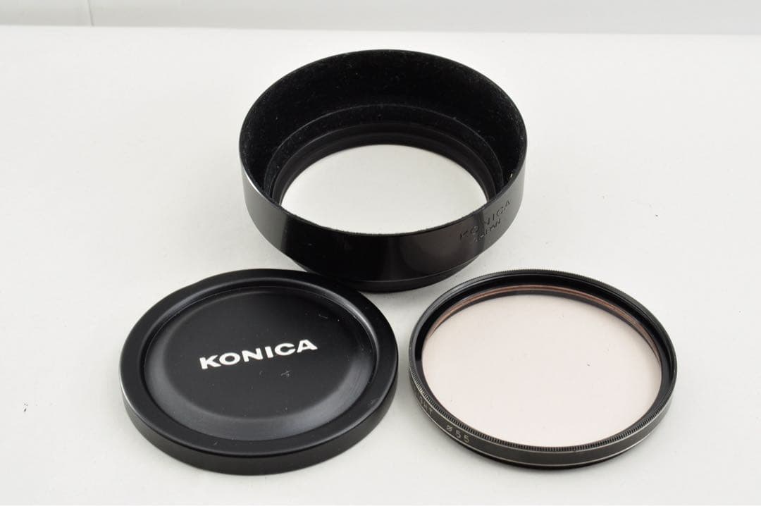 美品 KONICA HEXANON 57mm f1.4 6枚玉　レンズ