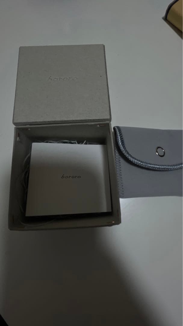 bororo 天然石 エメラルドピアス 片耳用