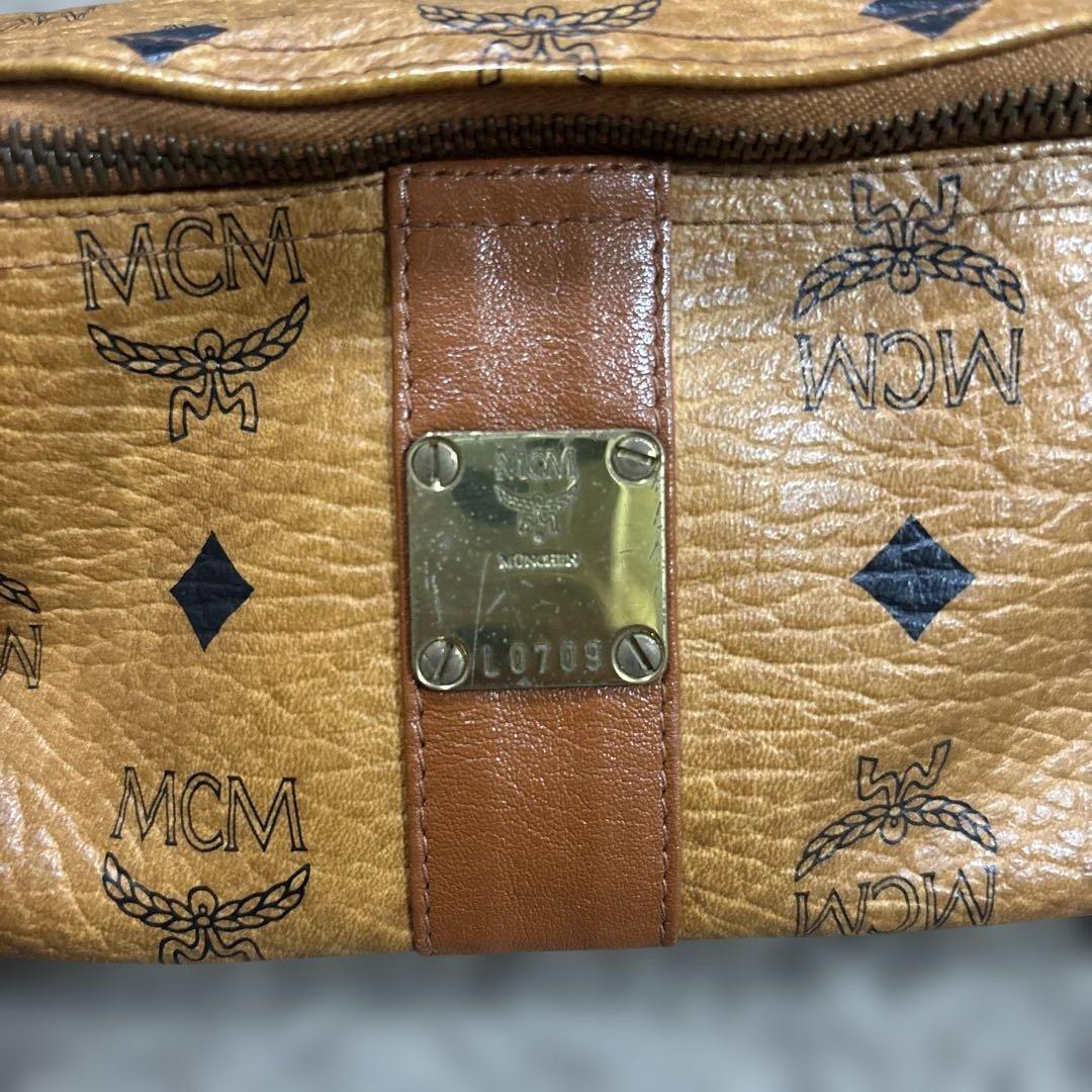 本日限定セール‼️MCM ボディバッグ ブラウン レザー