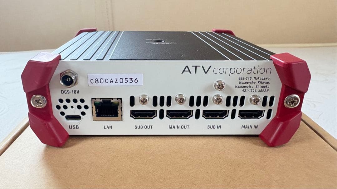 ATV 4Kスイッチャー A-PRO-1