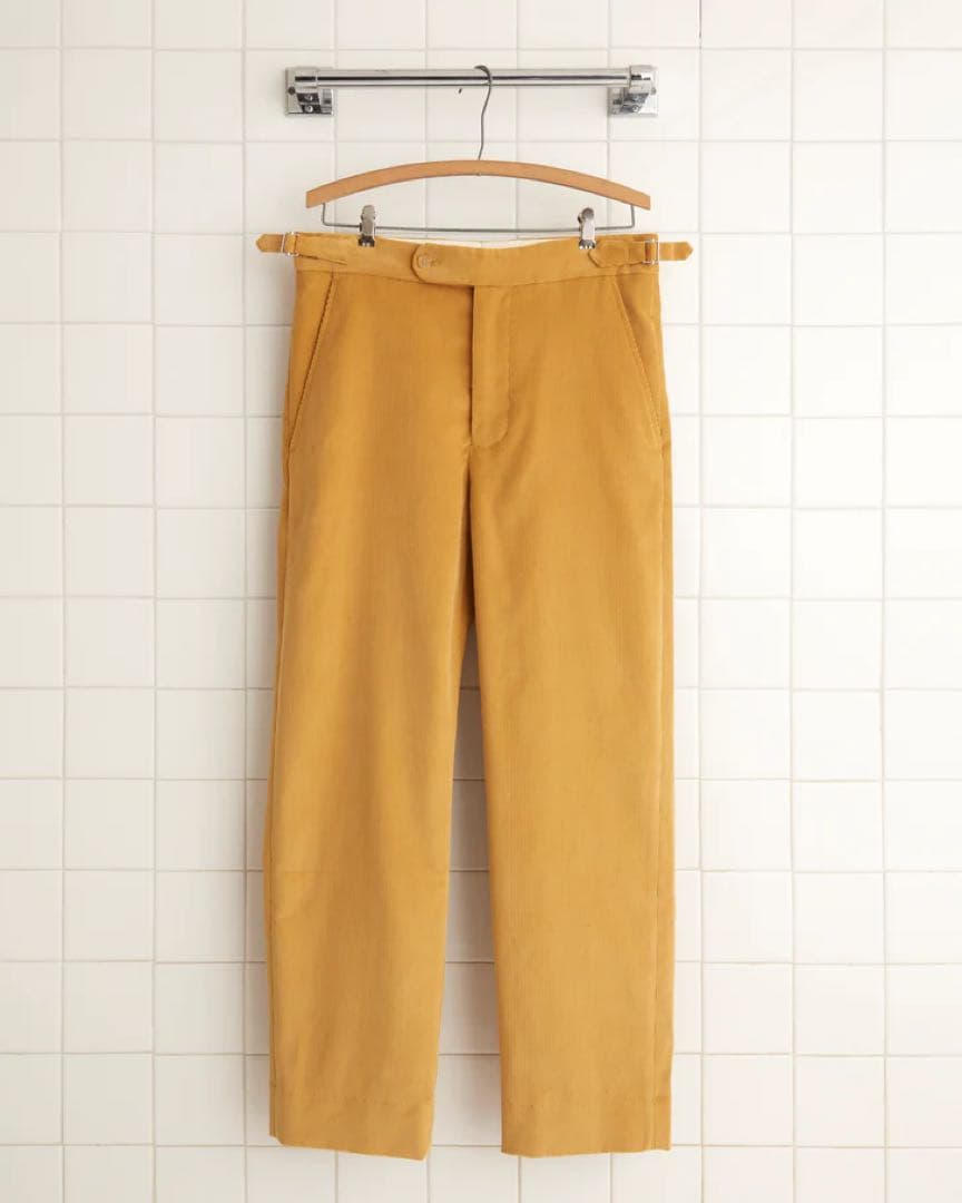 パンツ BODE Senior Cord Side-Buckle Trousers