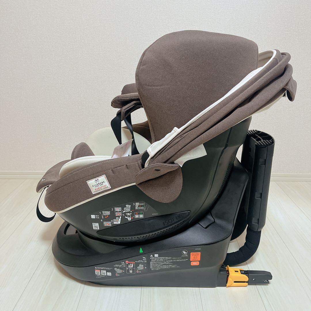 【美品】AILEBEBE クルット6iプレミアム ISOFIX日本製 回転式