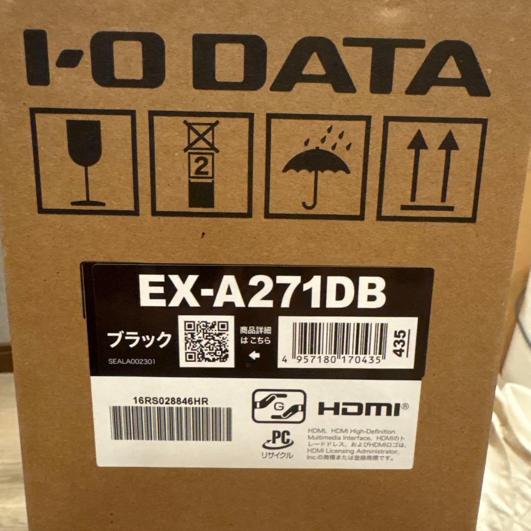 【新品】I-O DATA A27 27インチモニター本体
