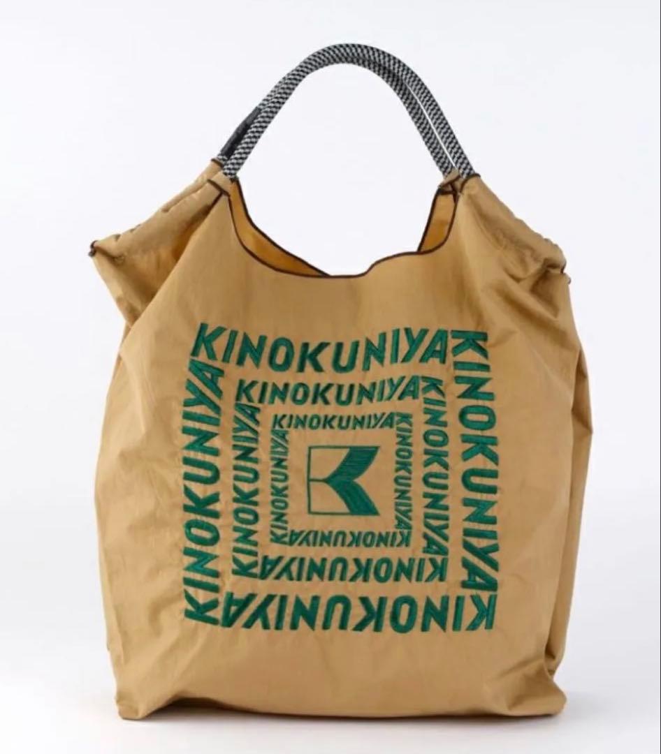 ボールアンドチェーン　紀ノ国屋　　エコバッグ　ベージュ　新品未開封