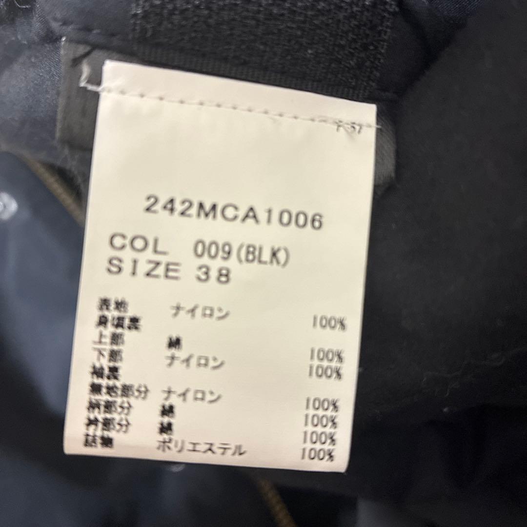 Barbour ブラック　バブワー　モッズコート サイズ38