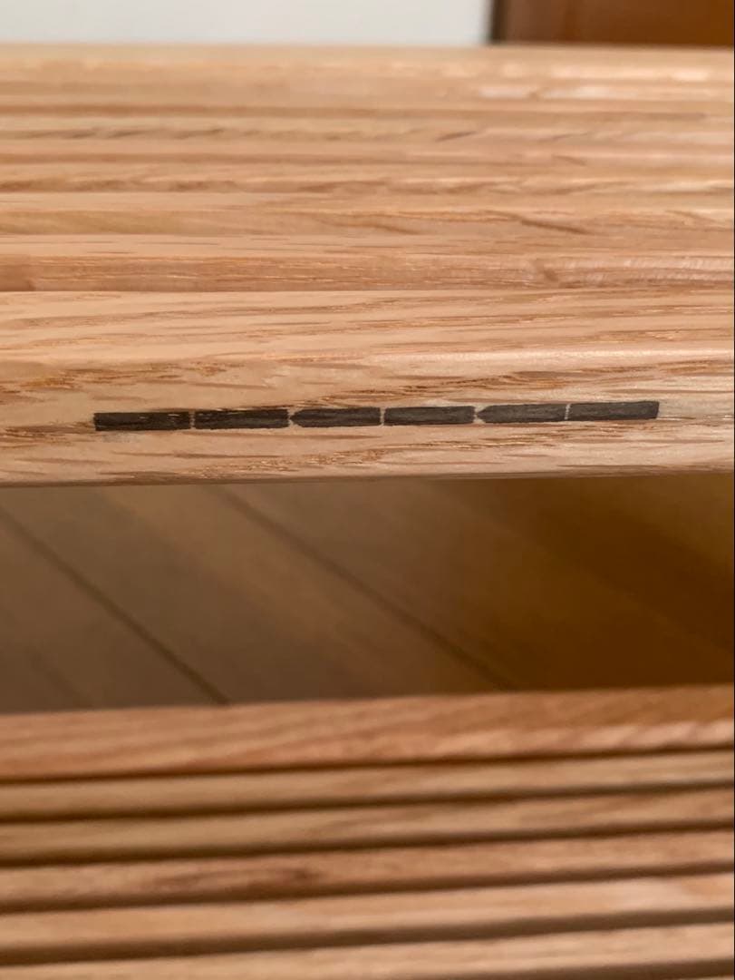 【新品未使用】ikiki フォールディングミニラックオーク