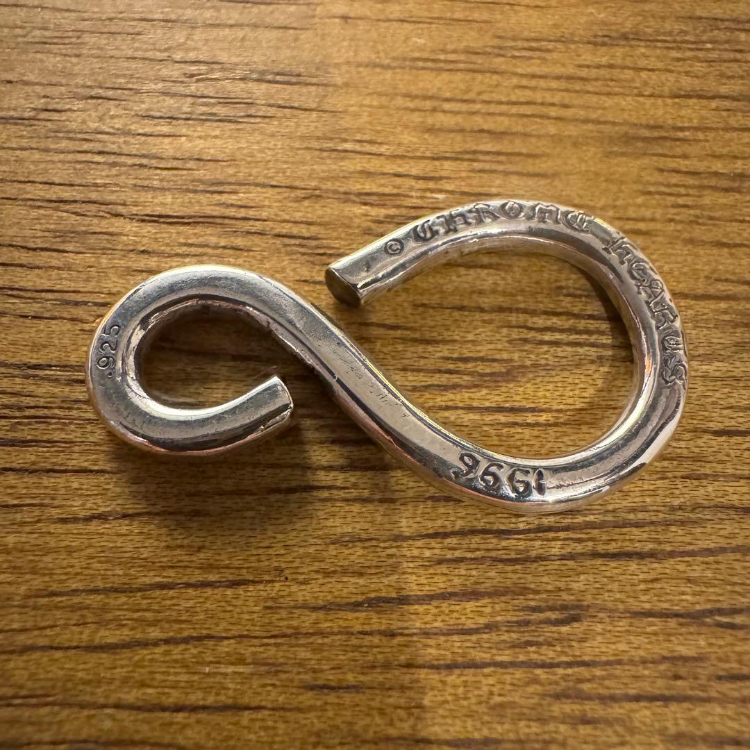 クロムハーツ Sカン S字フック ウォレット用 Sフック シルバー925