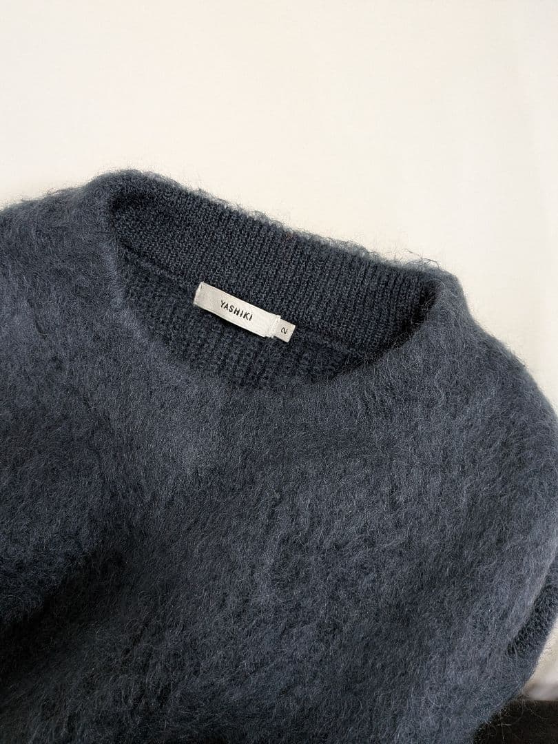 YASHIKI×Attic別注モヘアニット