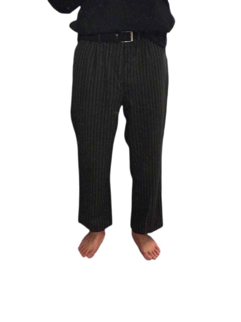 50s ヴィンテージ　シャドーストライプ　スラックス