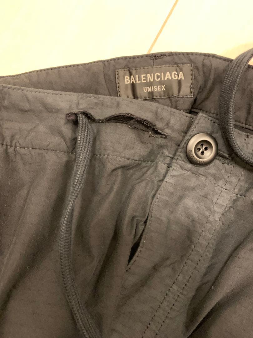 格安　XXS 黒　バレンシアガ　カーゴパンツ　極美品