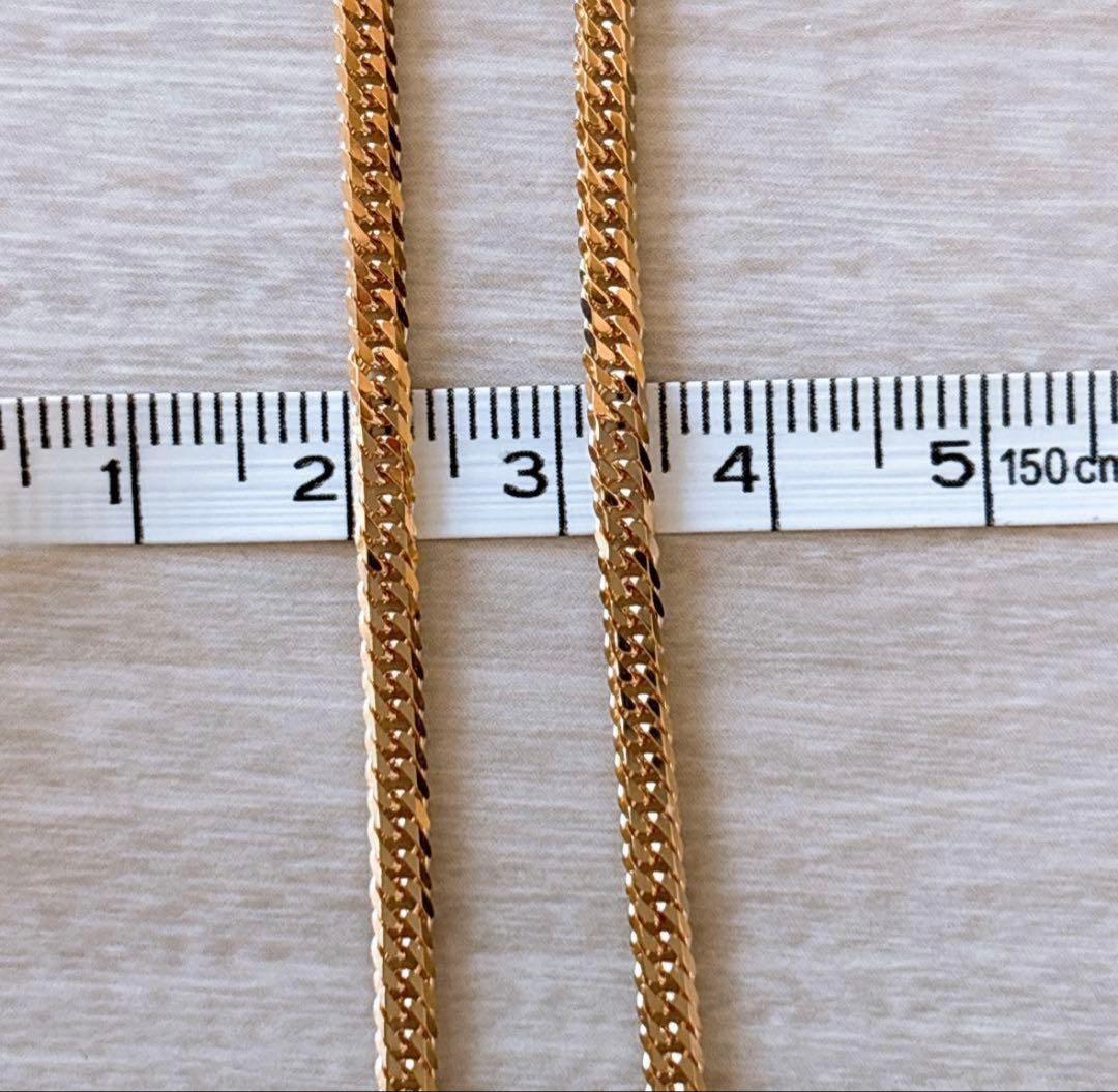 値下げ不可　ジュエリーツツミ　K18喜平ネックレス　Ｗ6面　12.7g 未使用