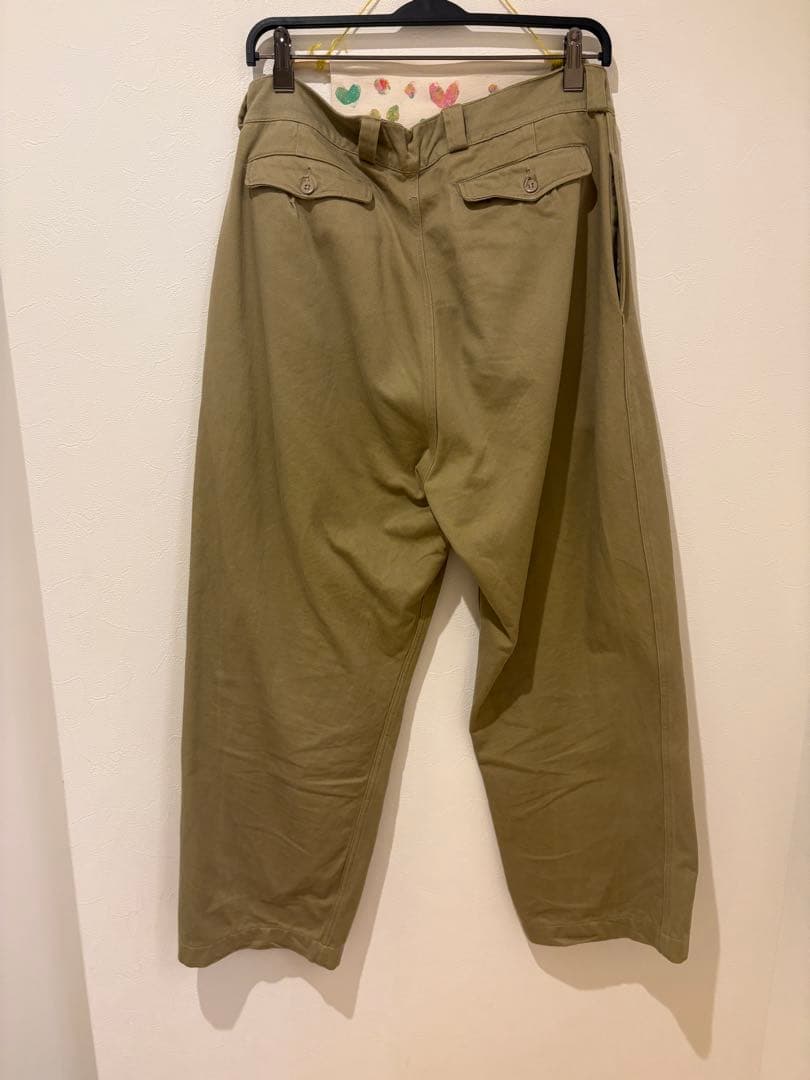 50-60’s FRENCH ARMY M52 CHINO PANTS - 45