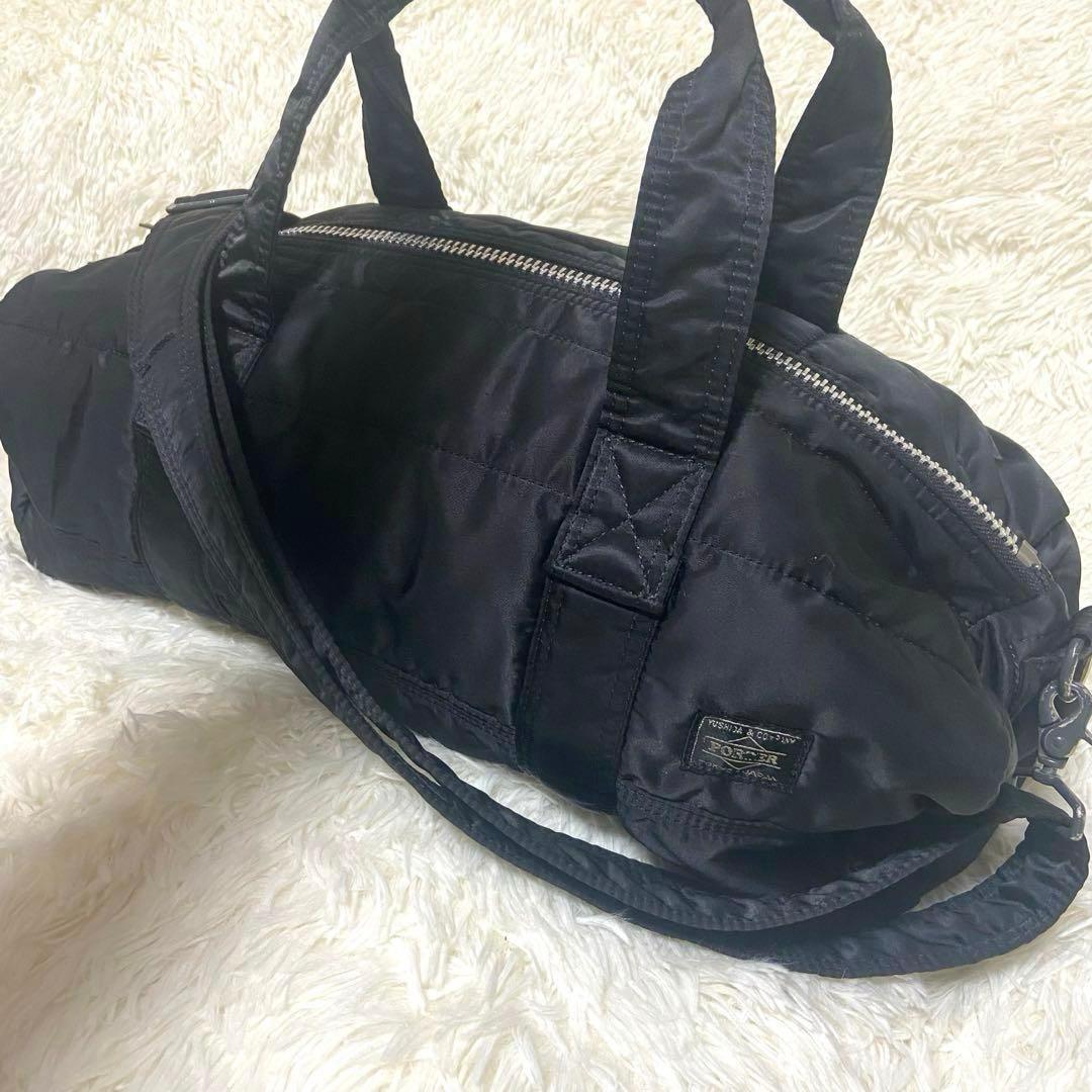 PORTER　タンカー　2way　ダッフルバッグ　ボストンバッグ　黒 吉田カバン