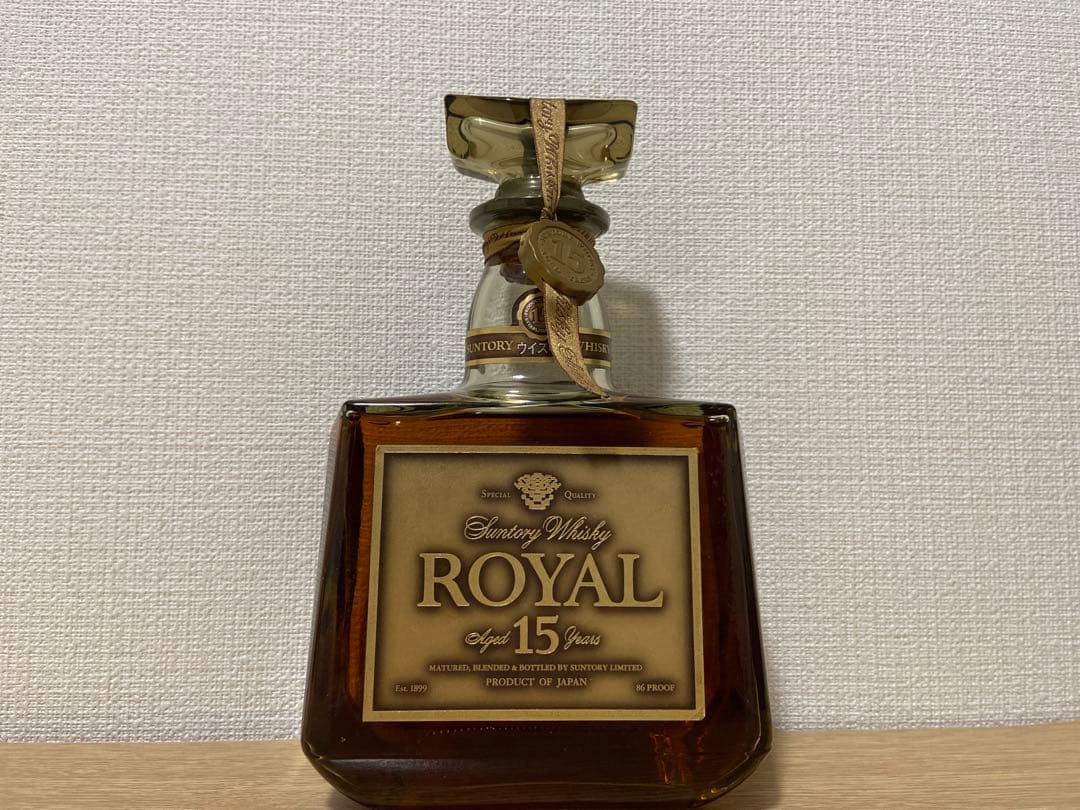サントリーローヤル15年 ウイスキー未開封