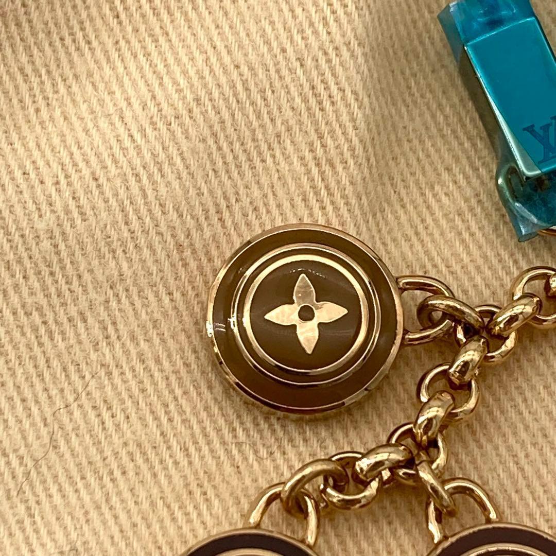 未使用 ルイヴィトン ビジューテレフォンヌ パスティーユ ストラップ チャーム