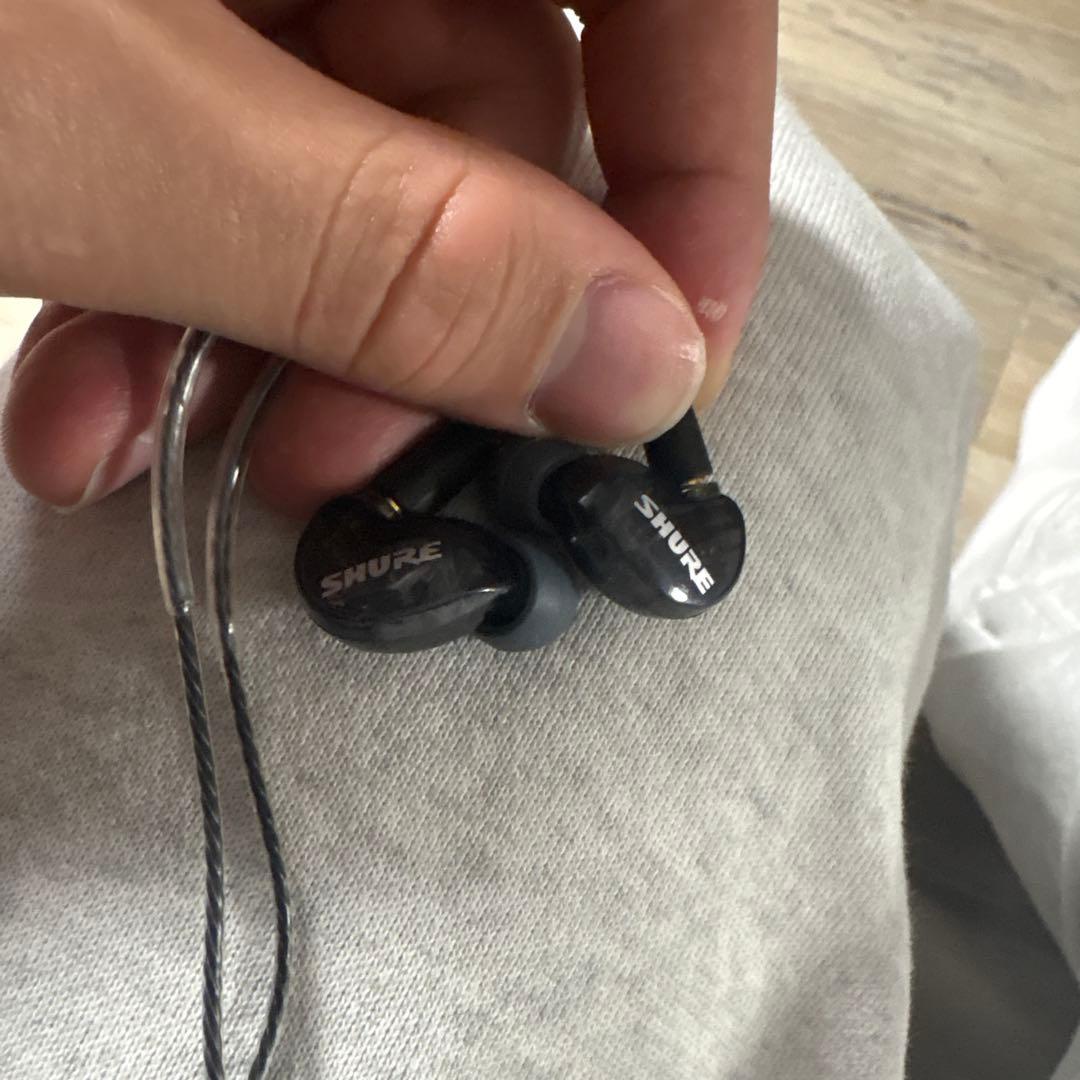 SHURE 有線イヤホン リケーブル可能 収納ケース付きタイプCケーブル付き