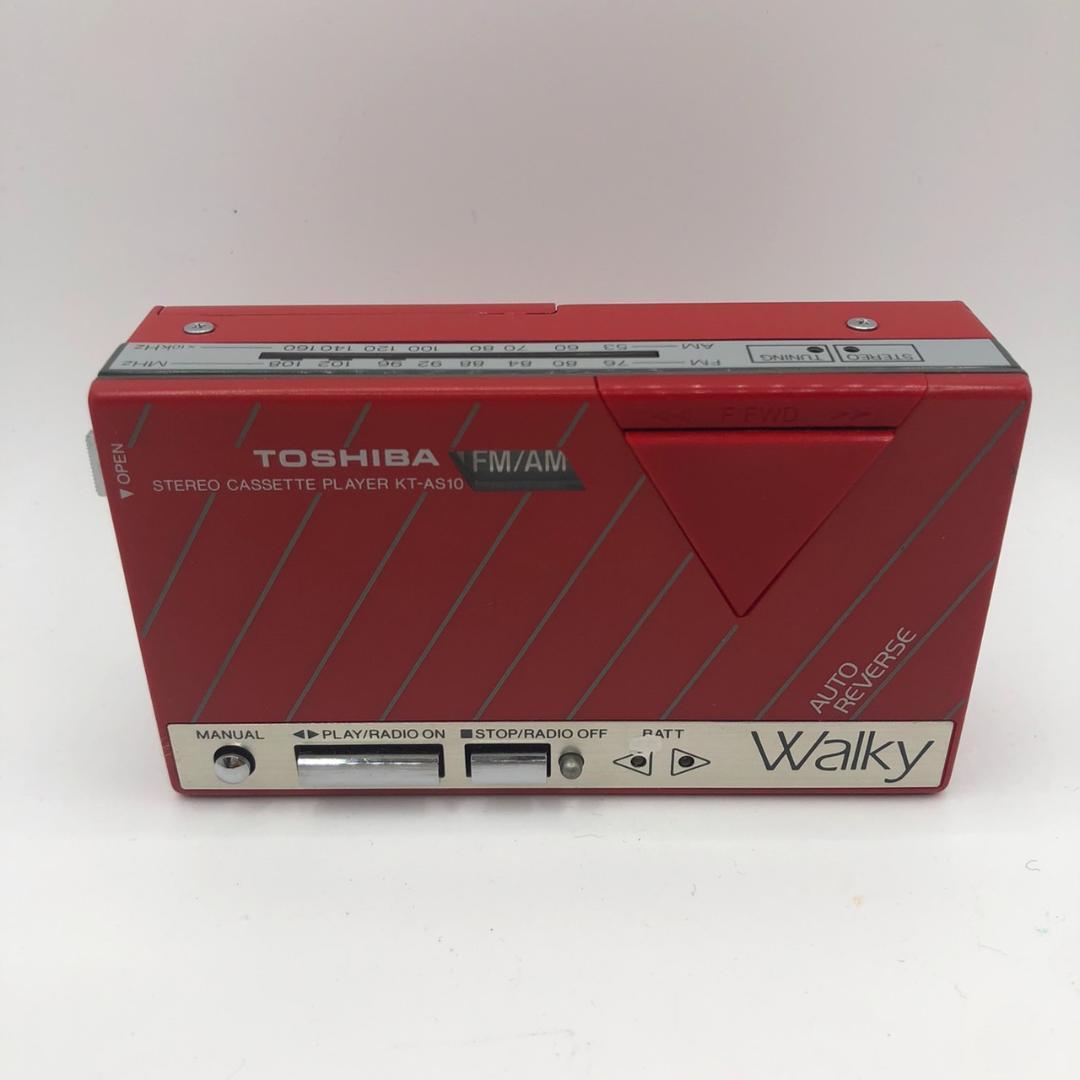 ハ*ト様 【中古品】TOSHIBA KT-AS10 ステレオカセットプレーヤー