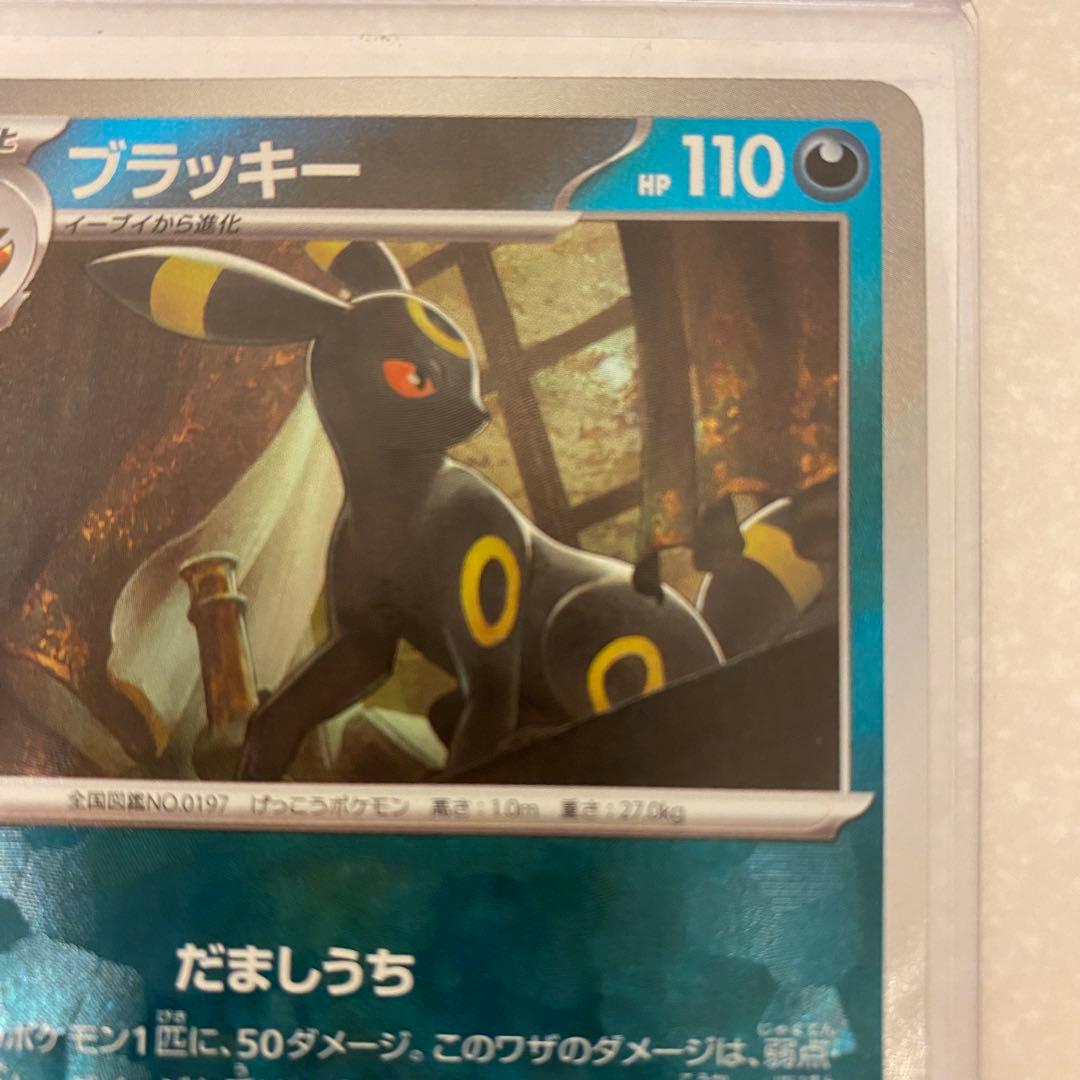 ポケモンカード ブラッキー マスターボールミラー マスボ テラスタルフェスex