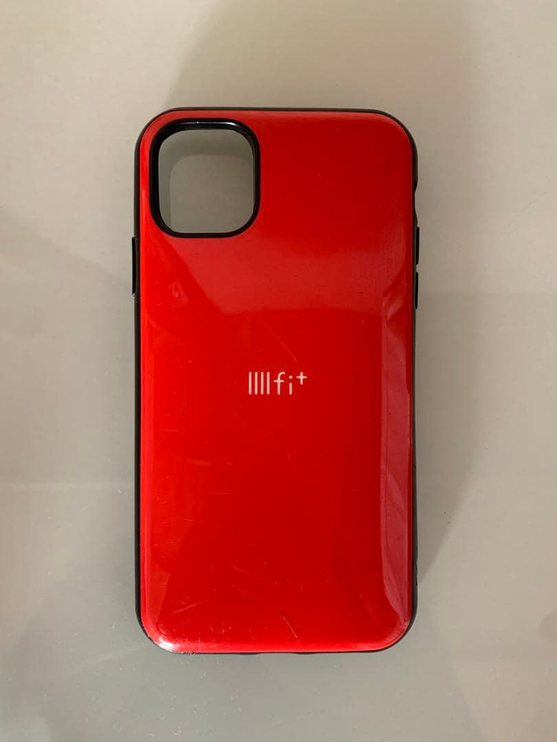 Apple iPhone 11 本体 レッド カバー付き