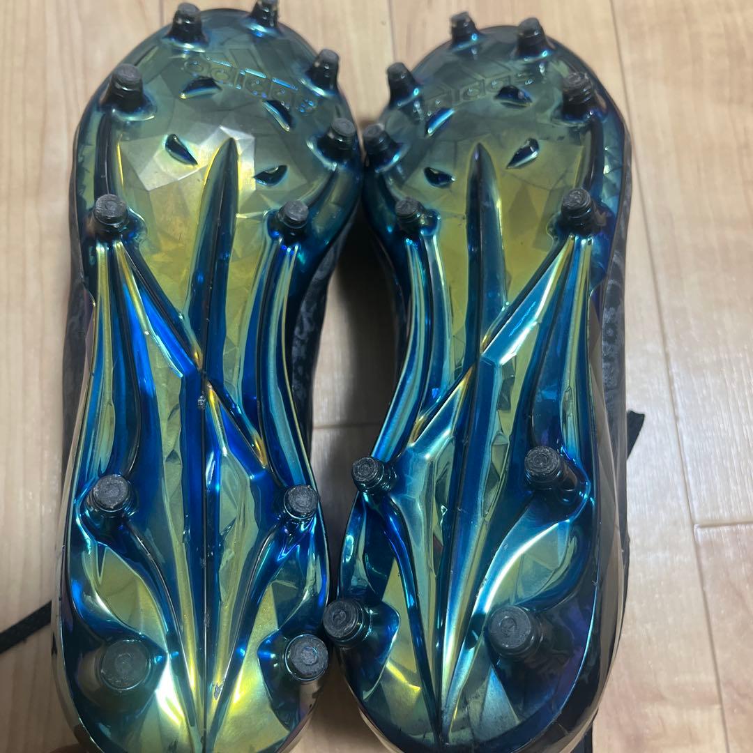 ⭐️廃盤！adidas ブラック スパイク 花柄デザイン27cm