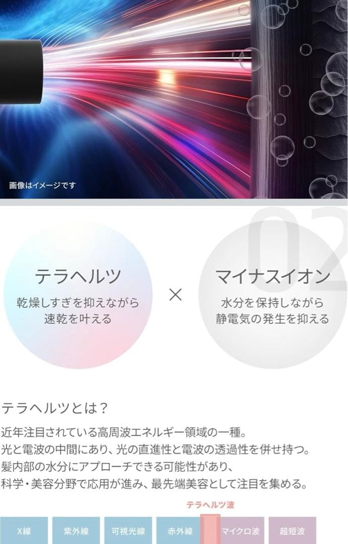 新品＜INGRACE＞Velena hair dryer　グレージュ