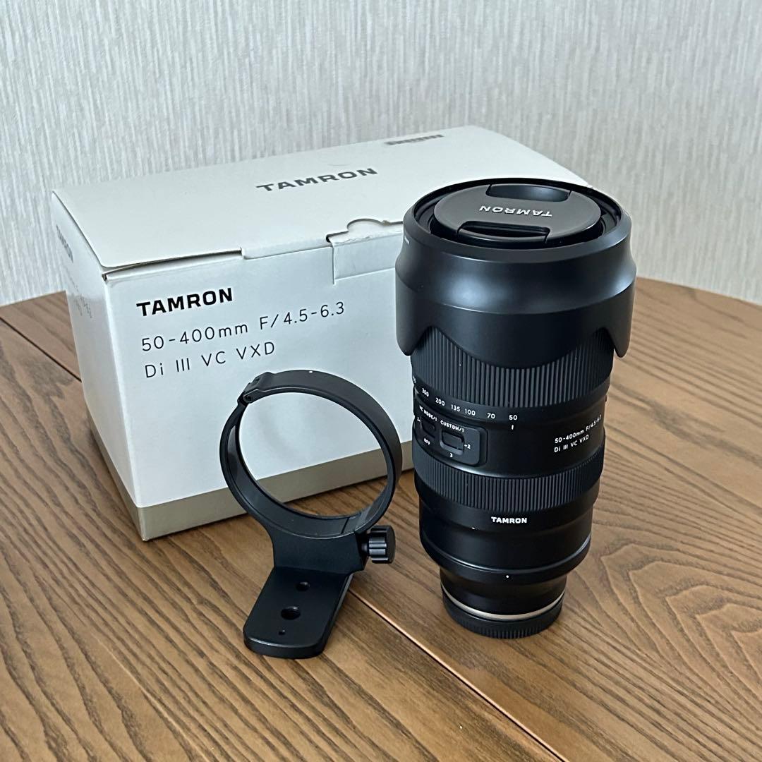 TAMRON 50-400mm F/4.5-6.3 三脚座セット