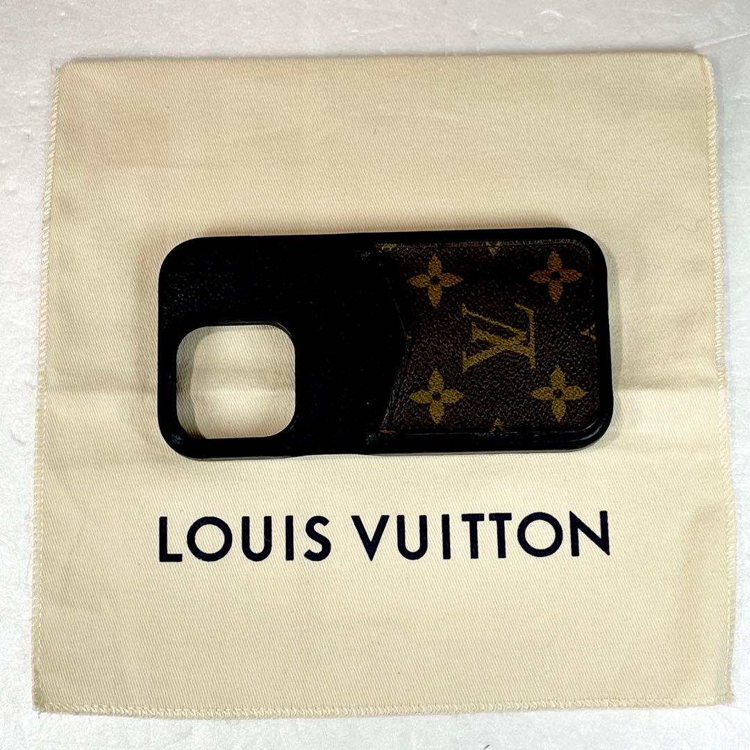 【未使用級】ルイヴィトン　iPhone 14pro ケース モノグラム　バンパー