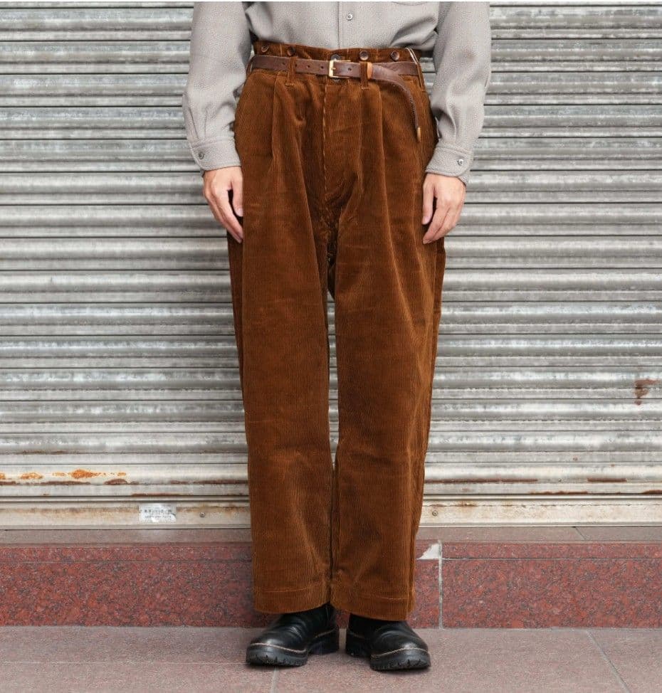 Gurank 　グランク　Corduroy coverall JK　セットアップ