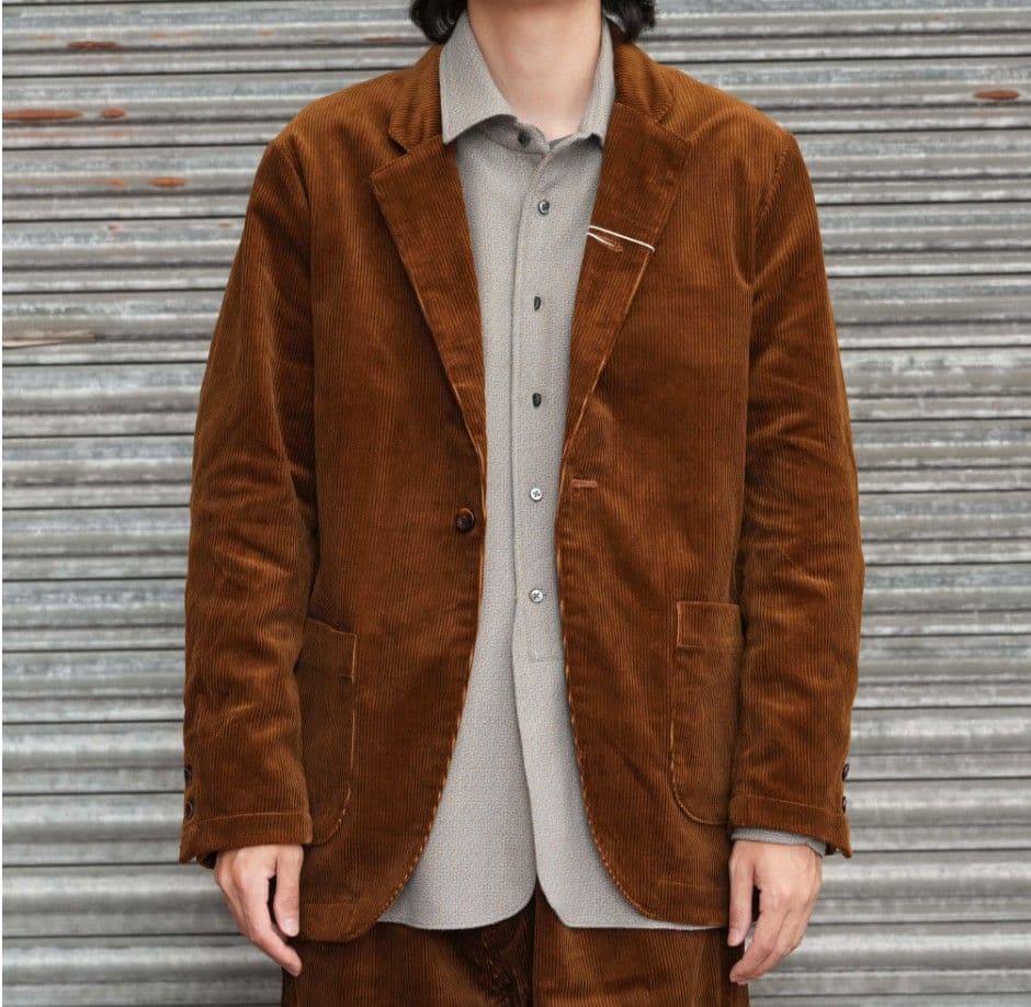 Gurank 　グランク　Corduroy coverall JK　セットアップ
